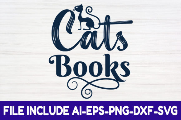 Cat SVG Design, Cats Books. Review for Embroidery