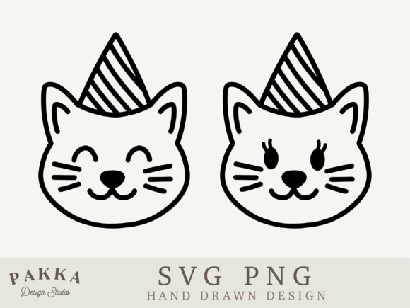 Cat with Birthday Hat SVG Review