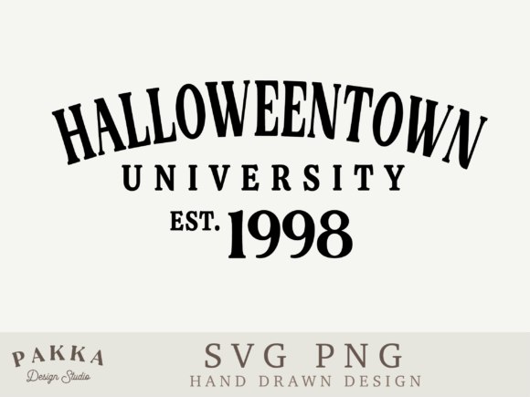 Halloweentown University Svg Png Review