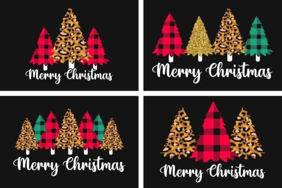 Merry Christmas Tree Vector SVG T-shirt Design Review