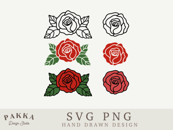 Red Rose Svg Clip Art Png Bundle Review