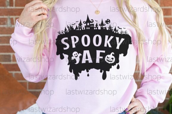 Spooky Af Svg, Spooky Season Shirt Svg: A Designer's Review