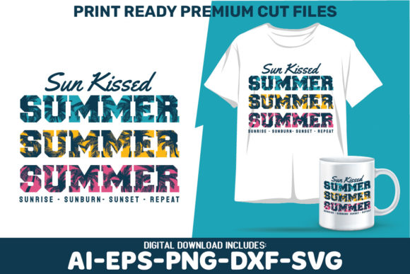 Sun Kissed Summer Sublimation SVG PNG Review