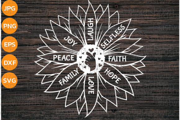Sunflower Svg, Faith, Hope, Love Svg Review